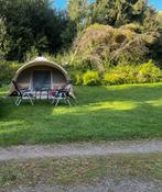 Nette Karsten tent 3.50 x 3.50 grijsblauw, Caravans en Kamperen, Tenten, Ophalen of Verzenden, Gebruikt, Tot en met 3
