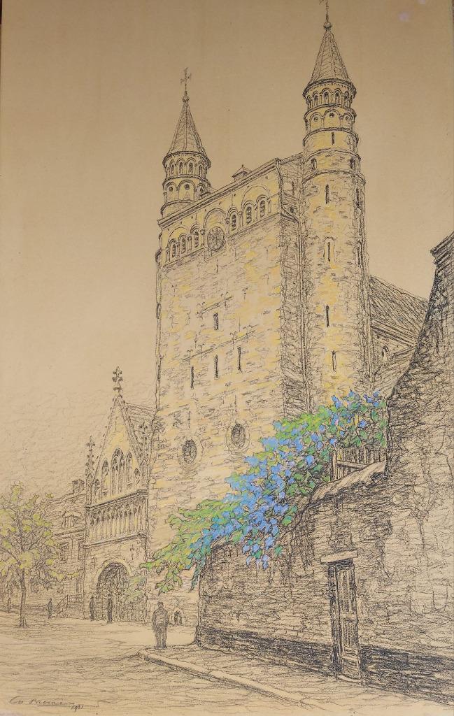 Ahazueros J Co Breman(1865) Gem Techniek "Onze L Vrouwe"Ges, Antiek en Kunst, Kunst | Schilderijen | Modern, Ophalen of Verzenden