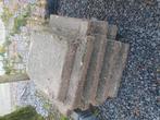 Tegels 60x40 cm 7 hele en 2 halve GRATIS, Ophalen, Gebruikt, Beton, Terrastegels