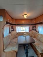 Hobby 495 UK Caravan stapelbed en mover, Caravans en Kamperen, Luifel, Rondzit, Hobby, Particulier