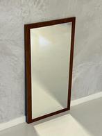 Jaren 70 spiegel vintage wandspiegel retro teak mirror, Ophalen, Minder dan 50 cm, Gebruikt, Minder dan 100 cm
