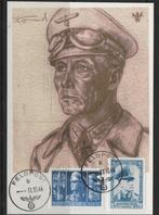 U71) postkaart ERWIN ROMMEL wo2 GERMANY, Verzenden, Overige periodes, Gestempeld
