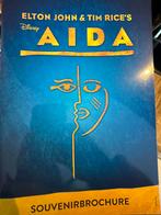 Souvenirbrochure Musical AIDA Disney / Elton John & Tim Rice, Eén persoon