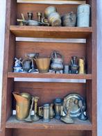 tinnen en koper miniatuur verzameling, Antiek en Kunst, Antiek | Tin, Ophalen of Verzenden