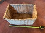 Rechthoekige rieten mand, Ophalen, Zo goed als nieuw, Rechthoekig, Riet