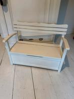 Speelgoedbankje klepbank houten bankje, Ophalen, Gebruikt, Stoel(en)