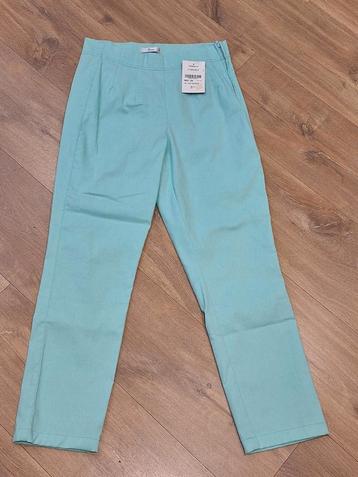 NIEUW zomerbroek mintgroen/licht zeegroen maat 36 Miss Etam beschikbaar voor biedingen