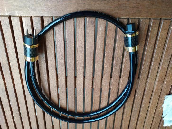 Xangsane Grey Knight Energy MKII Silver Plated Power Cable, Audio, Tv en Foto, Audiokabels en Televisiekabels, Zo goed als nieuw