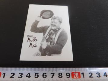 sticker Clown Malle Mat  *  beschikbaar voor biedingen