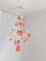 Roze Mobiel met Pompons & Gouden Bellen, Ophalen of Verzenden