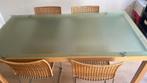 Dining table & 4 chairs, Huis en Inrichting, Ophalen of Verzenden, Gebruikt, 4 tot 6 stoelen
