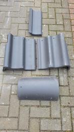 Monier Sneldek leigrijs. *Nokvorst *kantpan *halve pannen, Doe-het-zelf en Verbouw, Dakpannen en Dakbedekking, Steen of Klei, Nieuw