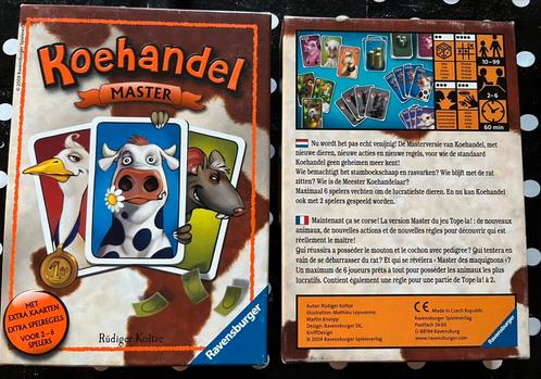 Koehandel master kaartspel van Ravensburger, Hobby en Vrije tijd, Gezelschapsspellen | Kaartspellen, Gebruikt, Een of twee spelers