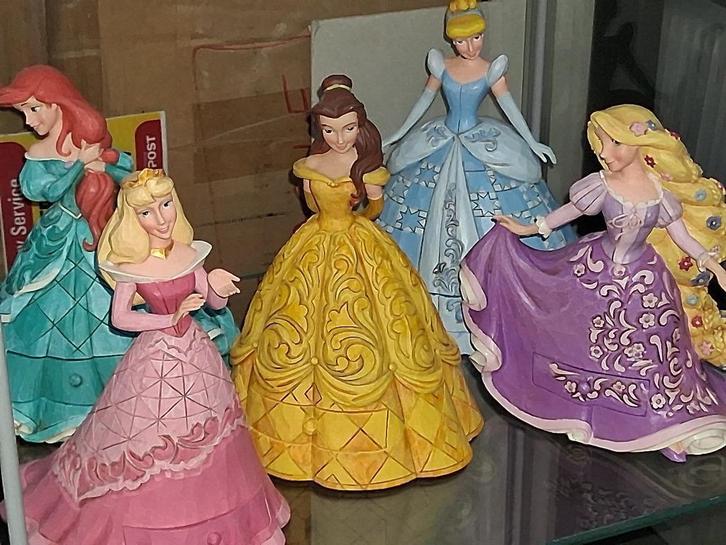 Disney treasure keeper beeldjes Jim Shore compleet, Verzamelen, Disney, Zo goed als nieuw, Beeldje of Figuurtje, Overige figuren