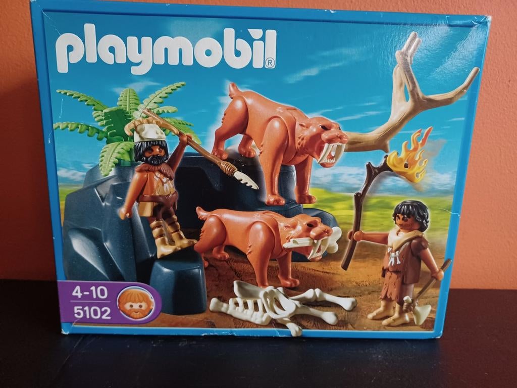 Playmobil 5102 - Prehistorische Avonturen, Kinderen en Baby's, Speelgoed | Duplo en Lego, Ophalen of Verzenden, Nieuw