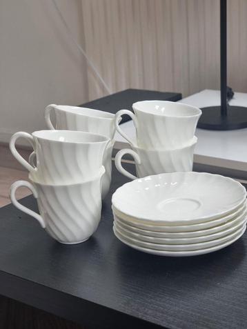 Wedgewood candlelight kop en schotel 6x beschikbaar voor biedingen