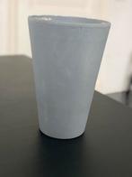 Bloempot grijs., Gebruikt, Rond, Binnen, Ophalen of Verzenden