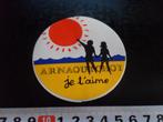 sticker Frankrijk  ARNAOUTCHOT je t'aime  Naturisten camping, Ophalen, Zo goed als nieuw, Bedrijf of Vereniging