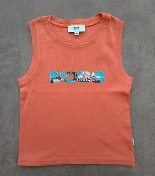 Hugo Boss shirt maat 12m, Kinderen en Baby's, Babykleding | Maat 80, Zo goed als nieuw, Jongetje, Shirtje of Longsleeve, Ophalen of Verzenden