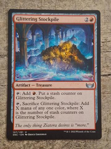 Glittering Stockpile - Magic the Gathering beschikbaar voor biedingen