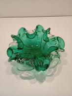 Groene Murano Schaal asbak, Antiek en Kunst, Ophalen of Verzenden