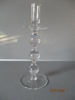 Leerdam A.D. Copier 3 bollen kandelaar, Antiek en Kunst, Antiek | Glas en Kristal, Ophalen of Verzenden