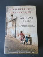 ANTHONY  DOERR== OORLOG ROMAN, Tweede Wereldoorlog, Ophalen of Verzenden, Zo goed als nieuw, ANTHONY DOERR