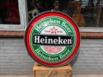 Heineken Bier oude reclame lichtbak, Ophalen, Gebruikt, Reclamebord, Plaat of Schild, Heineken