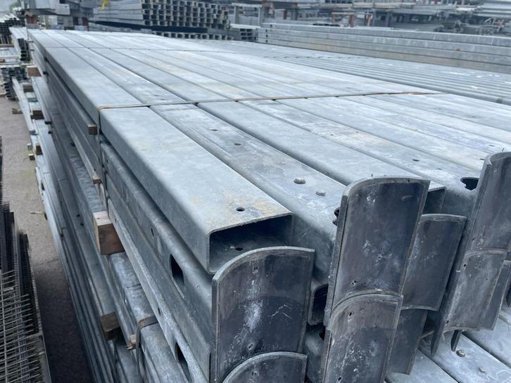 Kokerprofielen 100x50x3mm | Lengte: 4200 mm, Doe-het-zelf en Verbouw, Metalen, Gebruikt, IJzer, Ophalen of Verzenden