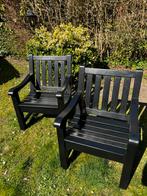1 zwarte houten tuinstoel van Huis Ter Duin, Ophalen of Verzenden, Zo goed als nieuw, Hout