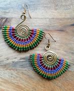Nieuwe unieke handgemaakte oorbellen boho stijl, Hangers, Overige kleuren, Nieuw, Ophalen of Verzenden