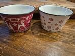 Leuke set van 2 kerstschaaltjes, Huis en Inrichting, Keuken | Servies, Ophalen of Verzenden, Zo goed als nieuw, Overige materialen