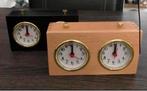 Analoge schaakklok - Houten uitvoering - Nieuw, Een of twee spelers, Verzenden, Nieuw, Reisspel