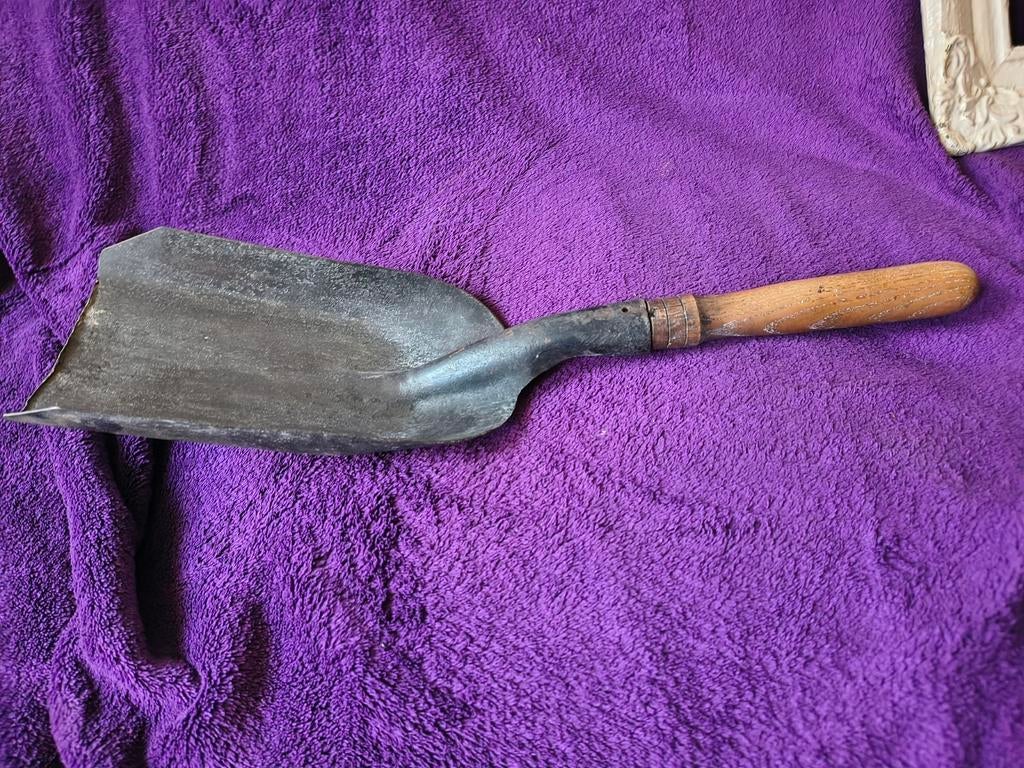 oude kolen schep 12 x 42 cm, Ophalen, Gebruikt