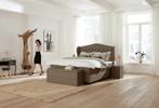 Swiss Sense 200x180 met footlocker, nachtkastjes en earomax, Huis en Inrichting, Slaapkamer | Boxsprings, Ophalen, Tweepersoons