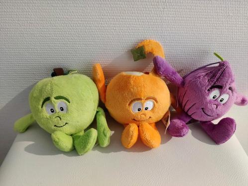 Knuffels - Appel, Ui & Rode Ui - Set van 3 - mini lidl, Kinderen en Baby's, Speelgoed | Knuffels en Pluche, Nieuw, Overige typen
