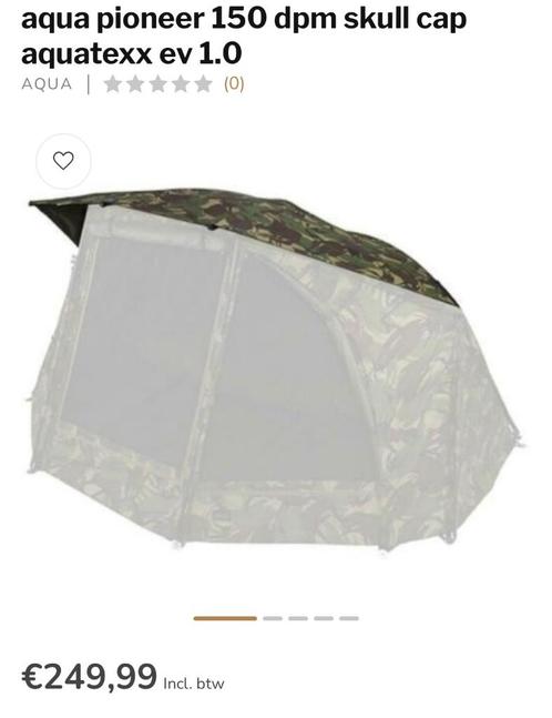 aqua pioneer 150 dpm skull cap aquatexx ev 1.0, Watersport en Boten, Hengelsport | Karpervissen, Nieuw, Overige typen, Ophalen