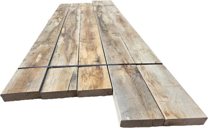 Eiken balken geschaafd - nr: HB9, Tuin en Terras, Palen, Balken en Planken, Balken, Ophalen