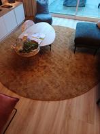 Mooi rond tapijt, Huis en Inrichting, Tafels | Eettafels, Ophalen, Overige materialen, 100 tot 150 cm, Rond