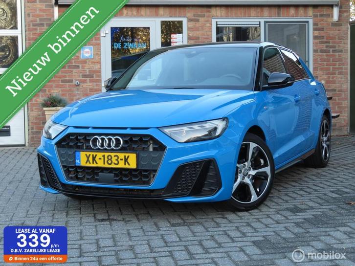 Audi A1 Sportback 30 TFSI S Line Automaat|Led|Carplay|Naviag, Auto's, Audi, Bedrijf, Te koop, A1, ABS, Airbags, Airconditioning