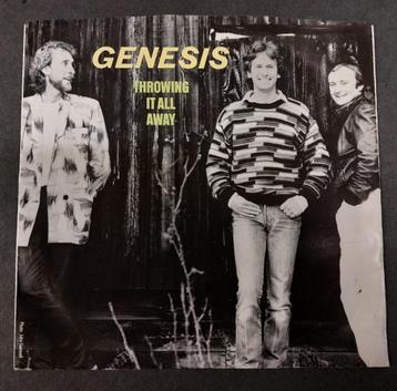 Genesis VINYL SINGLE Throwing it all away USA Phil Collins beschikbaar voor biedingen