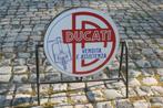 2 emailleborden van ducati + standaard display jaren 50, Ophalen of Verzenden, Zo goed als nieuw, Reclamebord