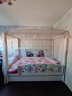 Lifetime hemelbed, Kinderen en Baby's, Kinderkamer | Bedden, Ophalen, 85 tot 100 cm, Zo goed als nieuw, Matras