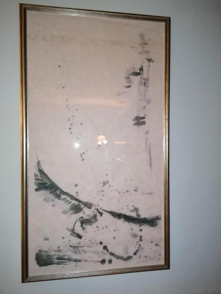 Visarend, Antiek en Kunst, Kunst | Schilderijen | Klassiek, Ophalen