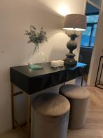 Sidetable, 100 tot 150 cm, Ophalen of Verzenden, Zo goed als nieuw, 25 tot 50 cm