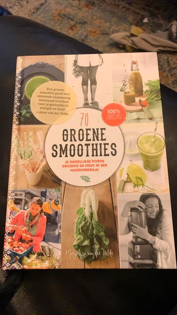 Marjolijn van der Velde - 70 groene smoothies, Boeken, Kookboeken, Zo goed als nieuw, Ophalen of Verzenden