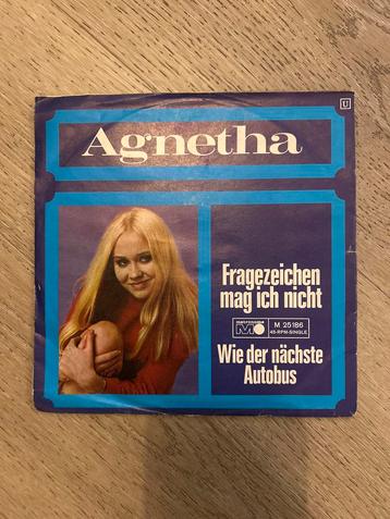 Agnetha - 2 Singles - Fragezeichen + The Last Time beschikbaar voor biedingen