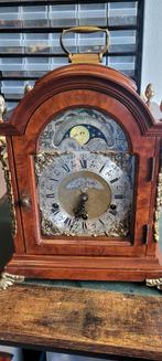 Mooie tafel klok met kwatieslag op bellen met slinger uurwer, Antiek en Kunst, Antiek | Klokken, Ophalen of Verzenden