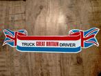 Great Britain Truck Driver vintage vrachtwagen sticker, Ophalen of Verzenden, Zo goed als nieuw
