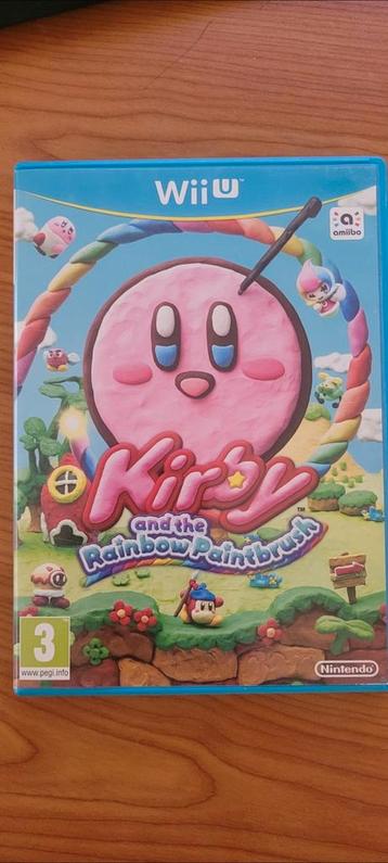 Kirby and the rainbow paintbrush Wii U (krasloos) beschikbaar voor biedingen